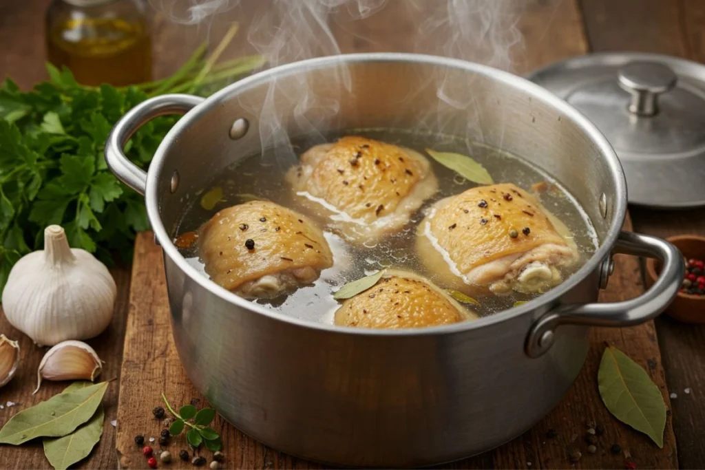 how long to boil chicken thighs for perfect tenderness