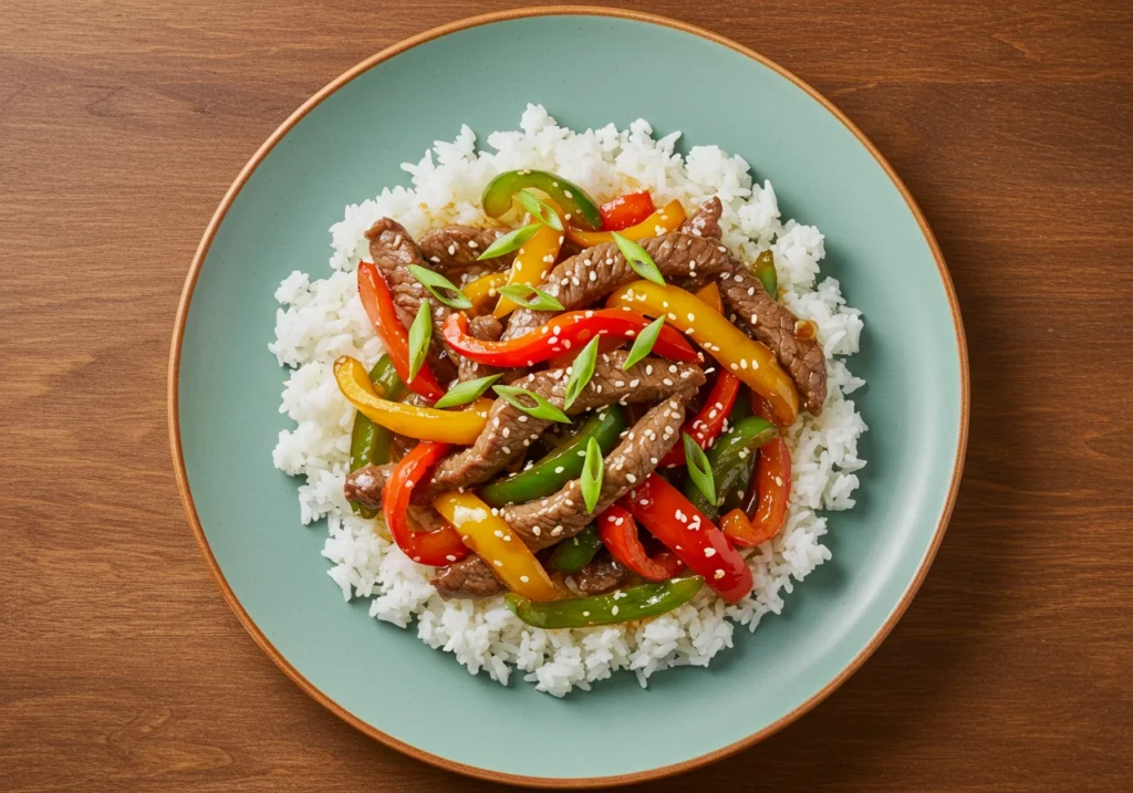 Delicious Pepper Steak Recipe with Beef and Bell Peppers
